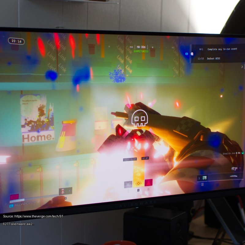 <em>Bright highlights really pop on this monitor, like the fleeting moments of joy when I actually kill something in Marathon.</em> - Fair use review image from https://www.theverge.com/tech/916277/alienware-aw2726dm-qdoled-gaming-monitor-specs-hands-on