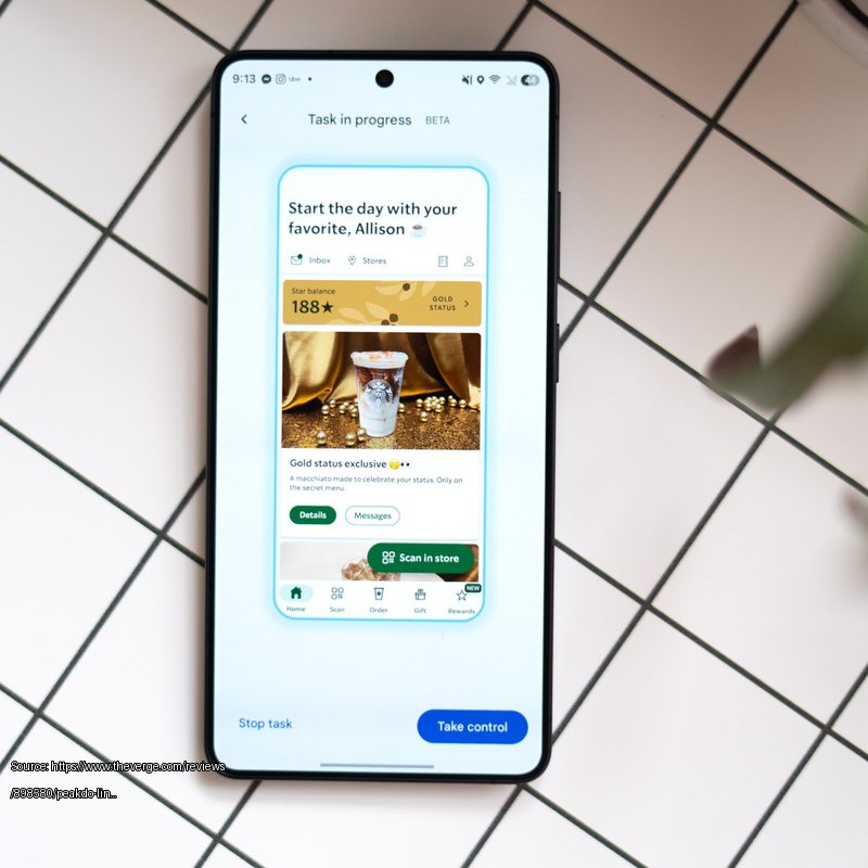 Gemini task automation is slow, clunky, and super impressive - Fair use review image from https://www.theverge.com/reviews/898580/peakdo-linkpower-2-review-starlink-mini-battery