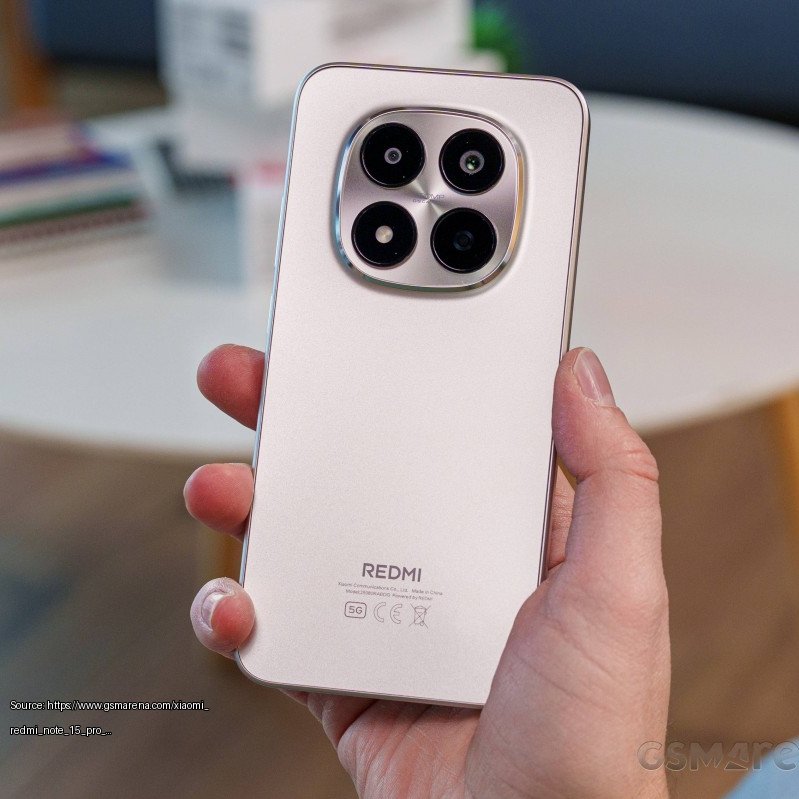 Xiaomi Redmi Note 15 Pro 5G review - Fair use review image from https://www.gsmarena.com/xiaomi_redmi_note_15_pro_5g-review-2915.php